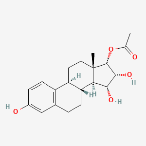 molecular formula C20H26O5 B583747 Estetrol 17-Acetate CAS No. 690996-23-7