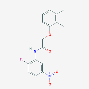 2-(2,3-dimethylphenoxy)-N-(2-fluoro-5-nitrophenyl)acetamide