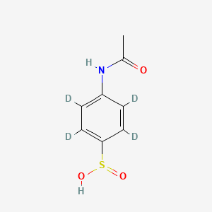 molecular formula C8H9NO3S B583751 4-Acetamidobenzenesulphinic Acid-d4 CAS No. 1346604-52-1