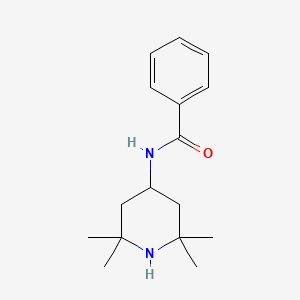 molecular formula C16H24N2O B5837533 N-(2,2,6,6-tetramethyl-4-piperidinyl)benzamide CAS No. 37819-89-9