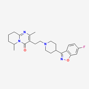 molecular formula C24H29FN4O2 B583754 6-甲基利培酮 CAS No. 1346602-28-5