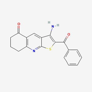 3-amino-2-benzoyl-7,8-dihydrothieno[2,3-b]quinolin-5(6H)-one