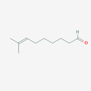 molecular formula C10H18O B058376 7-Nonenal, 8-methyl- CAS No. 118343-81-0