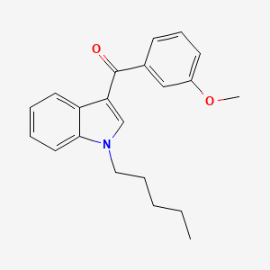 molecular formula C21H23NO2 B583764 RCS-4 3-Methoxy isomer CAS No. 1379922-51-6