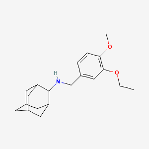 2-adamantyl(3-ethoxy-4-methoxybenzyl)amine