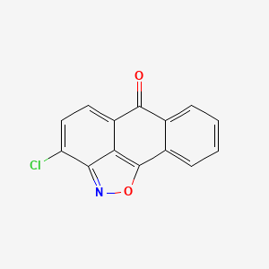 molecular formula C14H6ClNO2 B5837765 3-chloro-6H-anthra[1,9-cd]isoxazol-6-one 