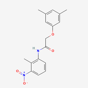 2-(3,5-dimethylphenoxy)-N-(2-methyl-3-nitrophenyl)acetamide