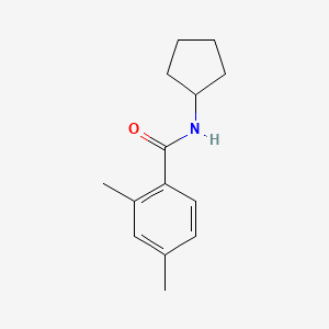 N-cyclopentyl-2,4-dimethylbenzamide