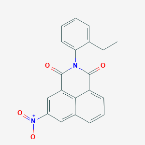 2-(2-ethylphenyl)-5-nitro-1H-benzo[de]isoquinoline-1,3(2H)-dione