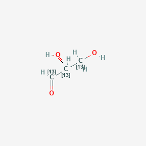 D-Glyceraldehyde-1,2,3-13C3