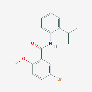 5-bromo-N-(2-isopropylphenyl)-2-methoxybenzamide