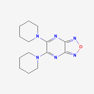 5,6-Di(piperidin-1-yl)-[1,2,5]oxadiazolo[3,4-b]pyrazine