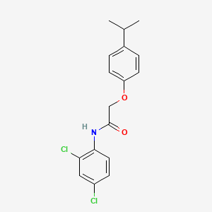 N-(2,4-dichlorophenyl)-2-[4-(propan-2-yl)phenoxy]acetamide