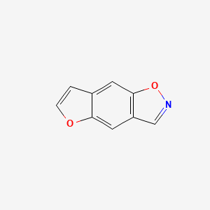 molecular formula C9H5NO2 B583859 Furo[2,3-f][1,2]benzoxazole CAS No. 153965-77-6