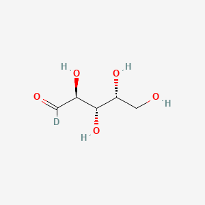 molecular formula C5H10O5 B583868 D-Lyxose-1-C-d CAS No. 288846-88-8