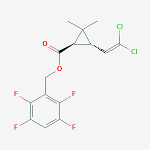 molecular formula C15H12Cl2F4O2 B058387 Transfluthrin CAS No. 118712-89-3