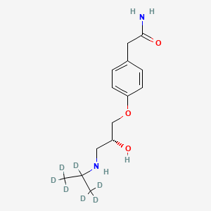 molecular formula C14H22N2O3 B583883 (R)-Atenolol-d7 CAS No. 1309283-25-7