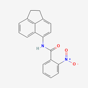 molecular formula C19H14N2O3 B5838929 N-(1,2-dihydroacenaphthylen-5-yl)-2-nitrobenzamide 