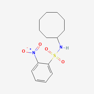 N-cyclooctyl-2-nitrobenzenesulfonamide