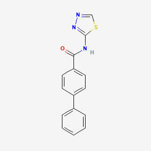 N-(1,3,4-THIADIAZOL-2-YL)-[1,1'-BIPHENYL]-4-CARBOXAMIDE