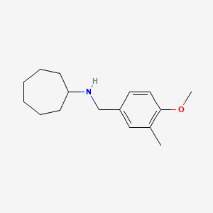 N-(4-methoxy-3-methylbenzyl)cycloheptanamine