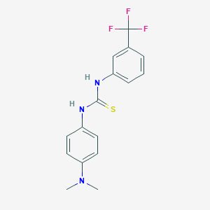 1-[4-(Dimethylamino)phenyl]-3-[3-(trifluoromethyl)phenyl]thiourea