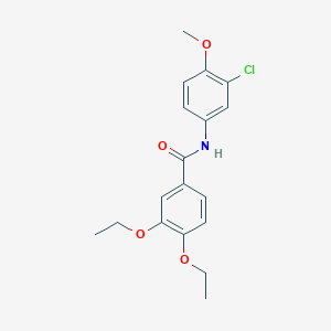 N-(3-chloro-4-methoxyphenyl)-3,4-diethoxybenzamide