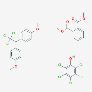 molecular formula C32H26Cl8O7 B058394 Antox W CAS No. 116189-57-2