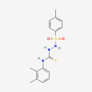 N-(2,3-dimethylphenyl)-2-[(4-methylphenyl)sulfonyl]hydrazinecarbothioamide