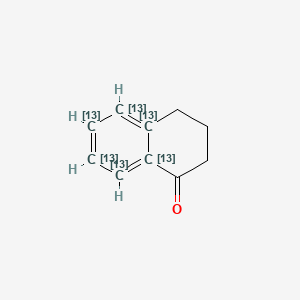 molecular formula C10H10O B583949 alpha-Tetralone-13C6 CAS No. 189811-58-3
