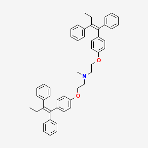molecular formula C49H49NO2 B583954 他莫昔芬二聚体 CAS No. 1346606-51-6