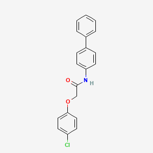 N-4-biphenylyl-2-(4-chlorophenoxy)acetamide