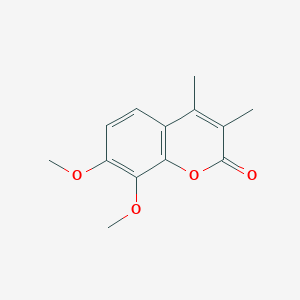 7,8-dimethoxy-3,4-dimethyl-2H-chromen-2-one