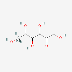 molecular formula C6H12O6 B583979 L-sorbose-6-13C CAS No. 478506-38-6