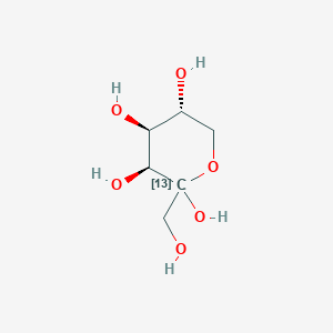 molecular formula C6H12O6 B583995 D-[2-13C]tagatose CAS No. 478506-44-4