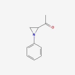 1-(1-Phenylaziridin-2-yl)ethanone