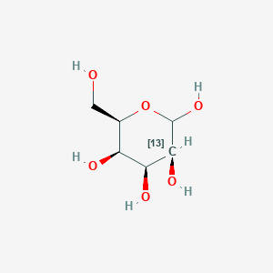 molecular formula C6H12O6 B584003 D-[2-13C]他糖 CAS No. 83379-36-6
