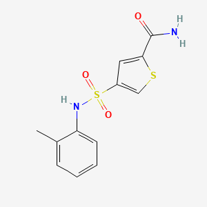 4-(2-TOLUIDINOSULFONYL)-2-THIOPHENECARBOXAMIDE