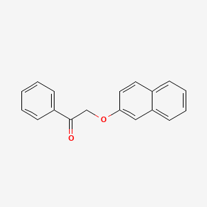 molecular formula C18H14O2 B5840050 2-(Naphthalen-2-yloxy)-1-phenylethanone CAS No. 14538-46-6