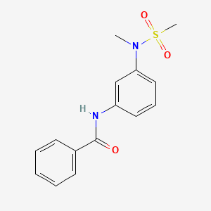 N-{3-[methyl(methylsulfonyl)amino]phenyl}benzamide