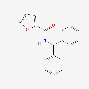 N-(diphenylmethyl)-5-methylfuran-2-carboxamide