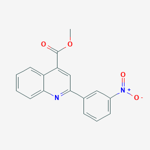 methyl 2-(3-nitrophenyl)-4-quinolinecarboxylate