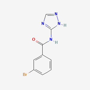 3-bromo-N-(1H-1,2,4-triazol-5-yl)benzamide