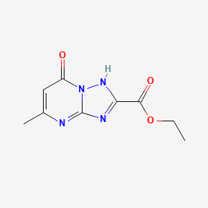 Ethyl 5-methyl-7-oxo-4,7-dihydro-[1,2,4]triazolo[1,5-a]pyrimidine-2-carboxylate