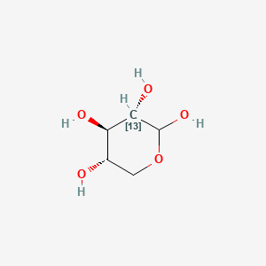 molecular formula C5H10O5 B584058 L-[2-13C]Xylose CAS No. 478506-63-7