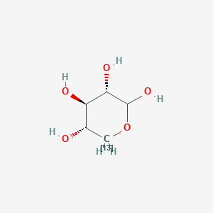 molecular formula C5H10O5 B584066 L-[5-13C]xylose CAS No. 478506-64-8