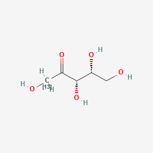molecular formula C5H10O5 B584081 D-[1-13C]xylulose CAS No. 131771-46-5