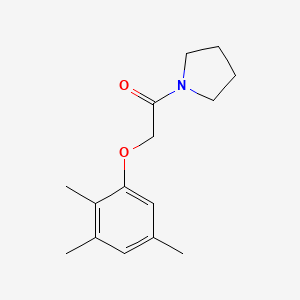 molecular formula C15H21NO2 B5840814 1-[(2,3,5-trimethylphenoxy)acetyl]pyrrolidine 