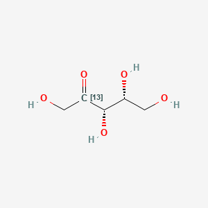 molecular formula C5H10O5 B584082 D-[2-13C]xylulose CAS No. 131771-47-6