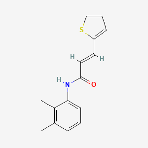 N-(2,3-dimethylphenyl)-3-(2-thienyl)acrylamide